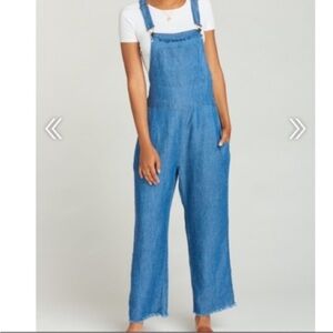 Show Me Your MuMu Blue Relaxed Jumpsuit